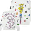Feature Store Merch Down The Paradise Path Longsleeve - White