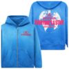 5 Seconds Of Summer Store Merch Everyone's A Star! Custom Zip Blue Hoodie