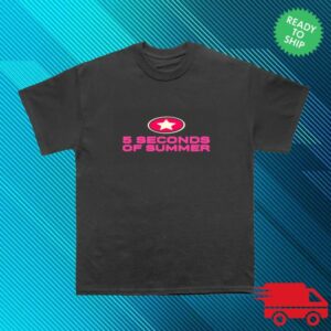 5 Seconds Of Summer Store Merch Everyone's A Star! Dublin Event Tee