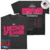 5 Seconds Of Summer Store Merch Everyone's A Star! World Tour Black Tee