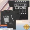 5 Seconds Of Summer Store Merch Portrait Live Faded Black Tee