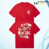 Anti Social Social Club Merch Store Produce Premium Shirt Red