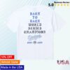 Born X Raised Merch Store Born X Raised Dodgers Back To Back Stack Shirt White