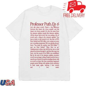 Charlie Puth Store Merch Professor Puth Text Shirt