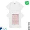 Charlie Puth Store Merch Professor Puth Text Shirt