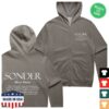 Cold Prints Store Merch Brent Faiyaz Sonder Zip Up Hoodie