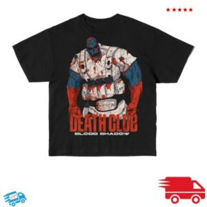 Death Club Store Merch Blood Shadow Blk Shirt