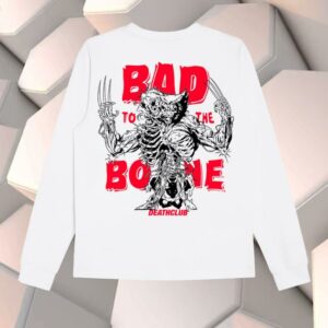 Death Club Store Merch Bttb White Long Sleeve Shirt