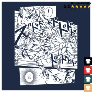 Fangamer Store Merch Street Fighter Shifting Momentum Shirt