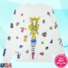 Feature Store Merch Down The Paradise Path Longsleeve - White
