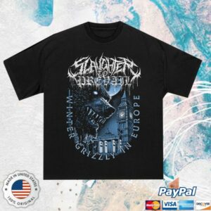 Firstblood Store Merch Slaughter To Prevail Platinum Foil T Shirt