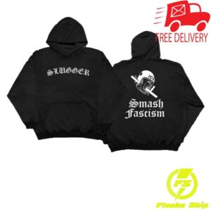 Friends Family Forever Merch Store Slugger Smash Fascism Hoodie