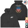 Fuentes Store Merch America First Zip Hoodie