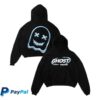 Ghost Racing Store Merch Ghost Blue Logo Hoodie Black