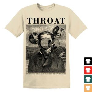 Ihatethroat Bandcamp Merch Shop The Monsters Outside T-Shirt