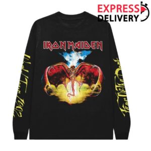 kenny Iron Maiden Merch Store Im50 Fear Of The Dark Longsleeve Tee