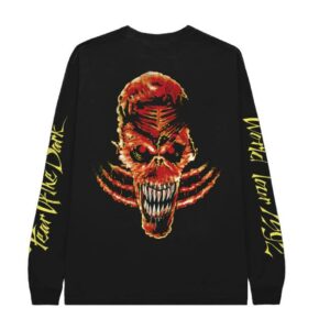 kenny Iron Maiden Merch Store Im50 Fear Of The Dark Longsleeve Tees