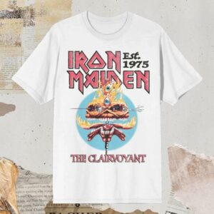 kenny Iron Maiden Merch Store Im50 The Clairvoyant Shirt