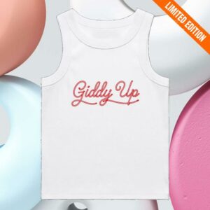 Jessie Ware Merch Store Giddy Up White Vest Top