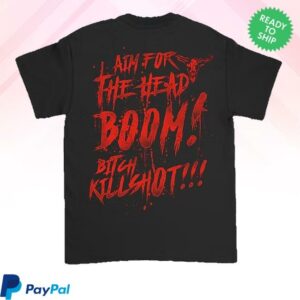 Upon A Burning Body Merch Store Killshot War Shirt