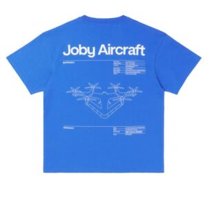 Joby Aviation Store Merch Joby Aircraft Shirt Blue