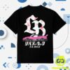 Lbwk Store Merch Lb Cherry Blossoms Logo R35 Tee Black