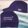 Magic School Swag Shop Store Teachers Are Magic Dad Hat Purple