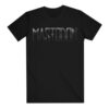 Mastodon Store Merch Hunter Black On Black Logo Tee