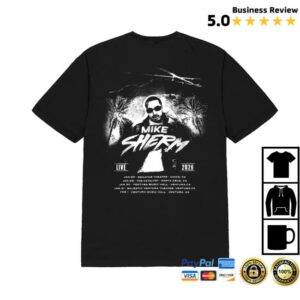 Mike Sherm Merch Store California Tour Shirt