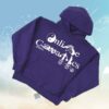 Online Ceramics Merch Store Peace Logo Purple Hoodie