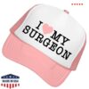 Pink Sweatsuits Merch Store I Love My Surgeon Hat Light Pink