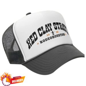 Red Clay Strays Store Merch Red Clay Strays Tour Houston Tx Otto Trucker Hat Black
