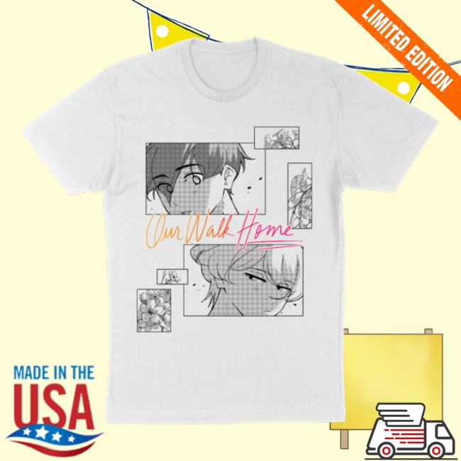 Teezr Store Merch Our Walk Home Manga Print T-Shirt 3 Teezr Store Merch Our Walk Home Manga Print T-Shirt