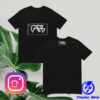 The Cars Store Merch Black License Plate Shirt
