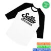 The Front Bottoms Merch Store Sella Records White-Black Raglan Shirt