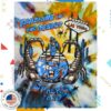 Thunder Shout Store Merch Fishing In The Desert Sphere Tie-Dye T-Shirt