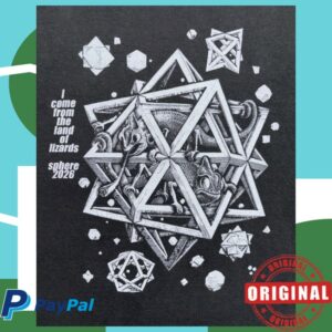 Thunder Shout Store Merch Lizards In The Round Room 360 T-Shirt