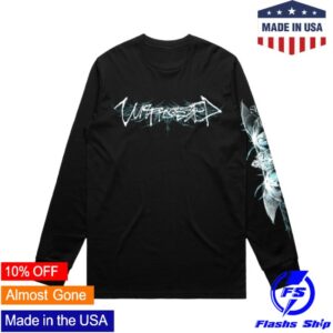 Unprocessed Store Merch Angel Skull Longsleeve Black