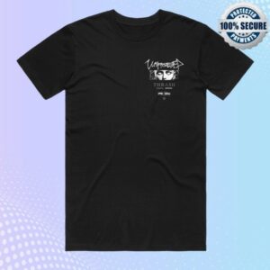Unprocessed Store Merch Thrash Tee Black
