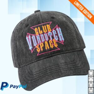 Von Dutch Store Merch Club Space Trucker Hat - Black