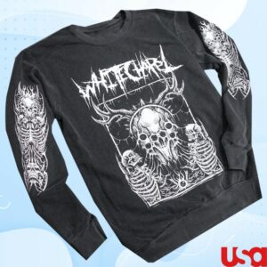 Whitechapel Store Merch Skulls Pepper Crewneck