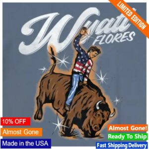 Wyatt Flores Music Store Merch American Bison Tee