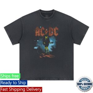 Acdc Store Merch Angus On Stage T-Shirt