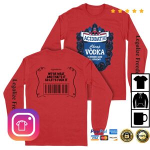 Acid Bath Official Store Merch Cheap Vodka Long Sleeve