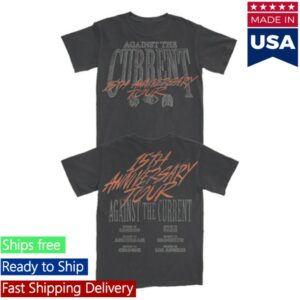 Against The Current Store Merch Tour Tee
