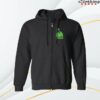 Anxious And Angry Store Merch Off With Their Heads Hospitals Full Zip Hoodie