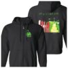 Anxious And Angry Store Merch Off With Their Heads Hospitals Full Zip Hoodie