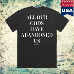 Architects Merch Store All Our Gods 10Th Anniversary Vintage Grey T-Shirt