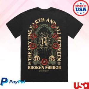 Architects Merch Store Broken Mirror Black T-Shirt