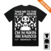 Architects Merch Store Broken Mirror Heavens Black T-Shirt